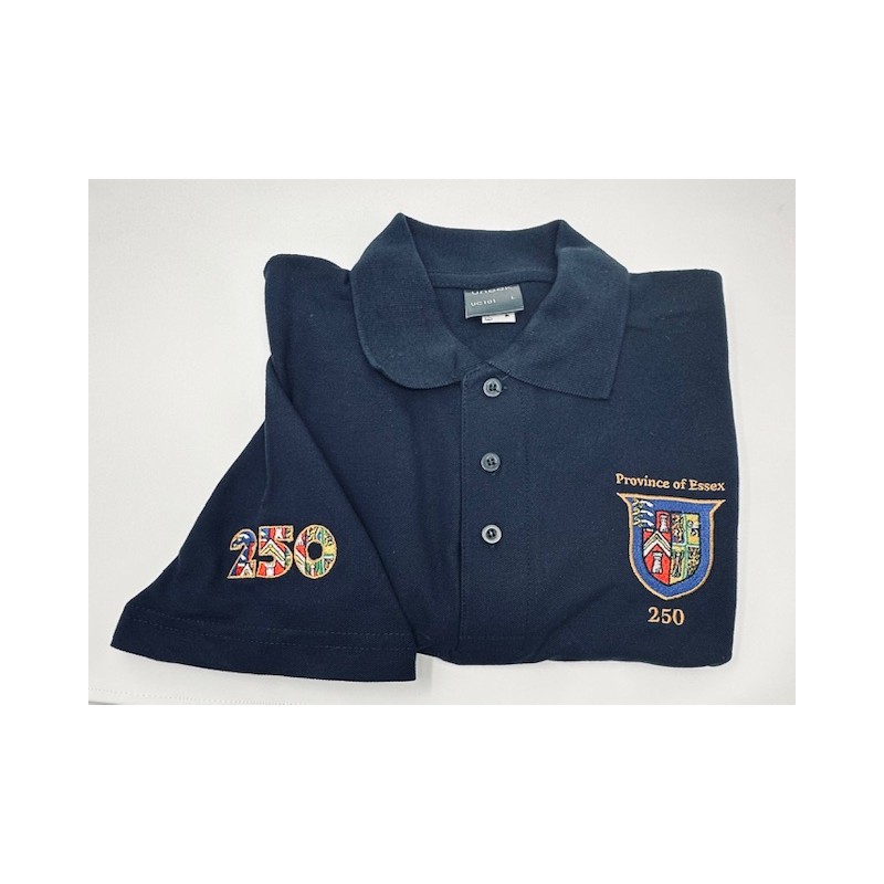 250 ANNIVERSARY Polo Shirt **Navy**