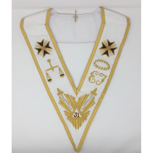 31st Collar Â (Full Hand Embroidered)