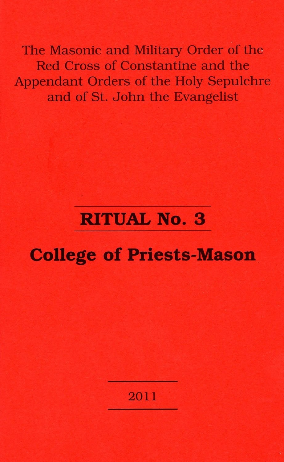 Constantine Ritual No 3 College