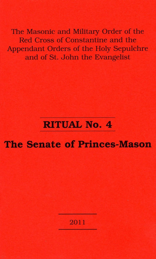 Constantine Ritual No 4 Senate