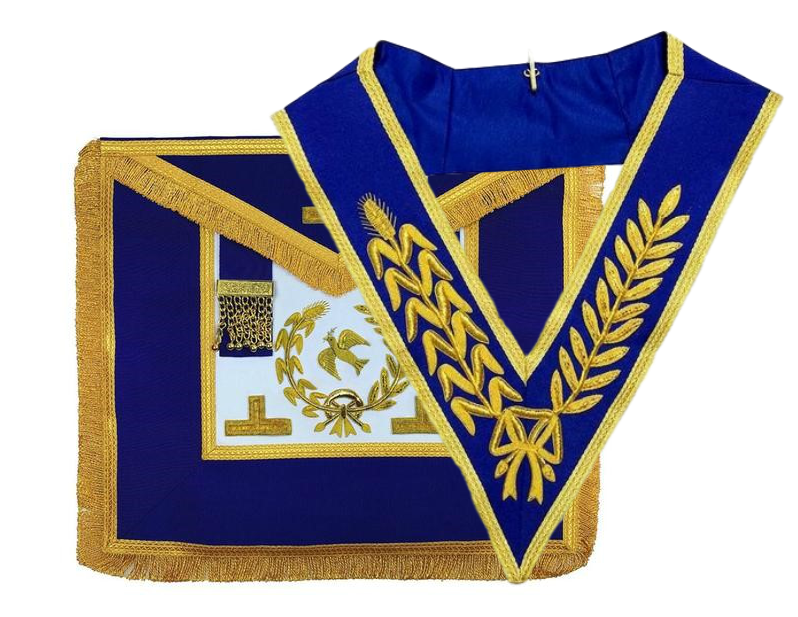 Grand Officers Full Dress Embroidered Apron & Collar