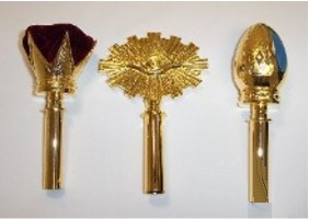 Principal's Sceptres Set Of 3 (Tops Only)